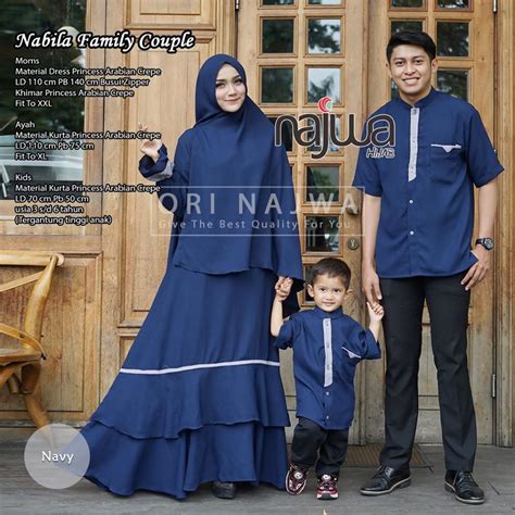 Yang dari kemarin udah nungguin sarimbit atau couple, yuk merapat dulu sini! Alwa Hijab Couple Terbaru - Gamis Chic
