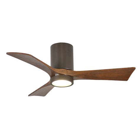 Ceiling fan with light with alabaster glass in brushed nickel finish. 42" Trost 3 Blade Hugger Ceiling Fan with Wall Remote and ...