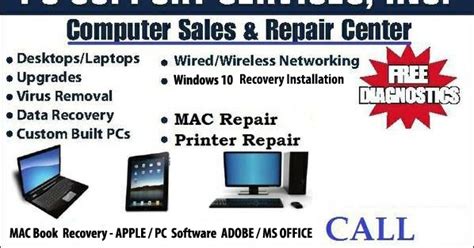 Computer Service Mac Pc Laptop Repair Recovery Software