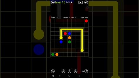 How To Solve Flow Free Extreme Pack Level 16 9x9 Hard Board Walk