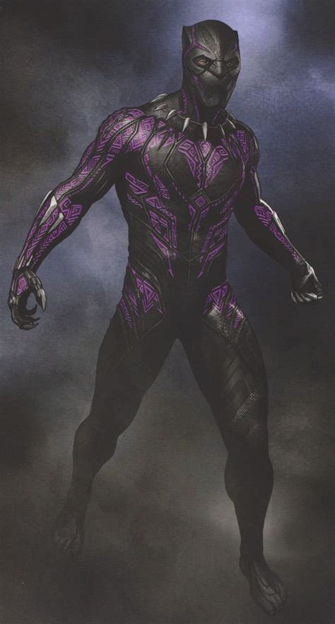 Black Panther Amazing New Concept Art Shows Futuristic And Comic
