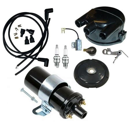 MMTractorParts Com Distributor Ignition Tune Up Kit 6V Coil John