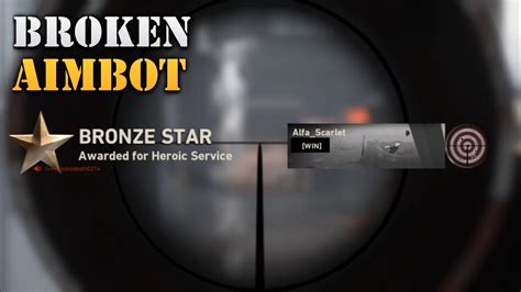 You Wont Believe How Broken Aimbot Is On Ww2 Snipers Youtube