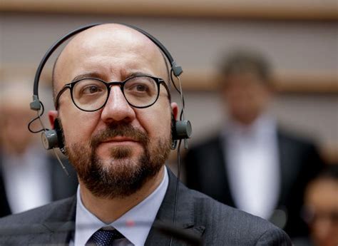 Belgian Prime Minister Charles Michel Attends Editorial Stock Photo