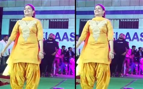 Sapna Choudhary Sexy Video सपना चौधरी ने पीला सूट पहनकर किया धमाकेदार डांस वायरल हुआ वीडियो