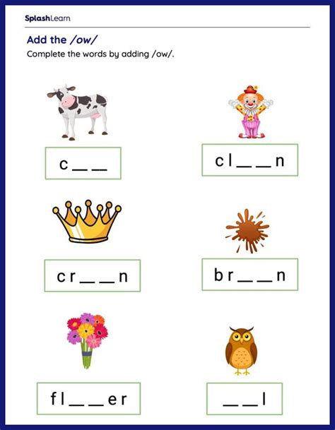 phonics ou ow worksheet sound ou interactive worksheet hoffman whitney hot sex picture