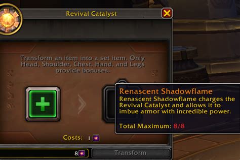 Guide The Revival Catalyst In World Of Warcraft Gameplay Guides