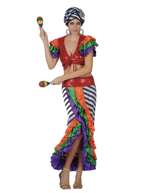 Rio Carnival Or Mexican Costume