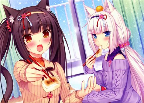 Sushi In The Anime Neko Para Wallpapers And Images