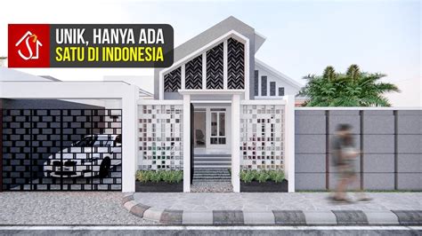 Desain Rumah Tropis Modern 4 Kamar Di Lahan 15 x 20 m ...