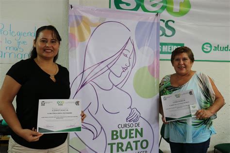 PERSONAL DEL HGZ No 1 RECIBIÓ CURSO DEL BUEN TRATO PARA FORTALECER LA