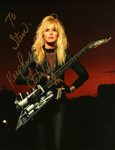 Lita Ford Signed At Chiller Theatre 10 25 14 Lita Ford Female