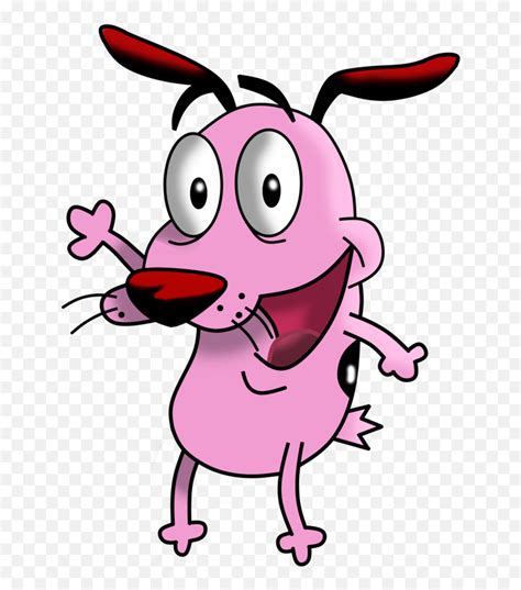 Muscle Clipart Courageous Muscle Courage The Cowardly Dog Waving