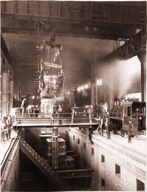 Homestead Steel Works Circa 1893 1895 Rpittsburgh