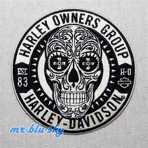 Harley davidson large back patch 10 inch x 8 inch upwing eagle bar. Harley Davidson - New Harley Owners Group (HOG) Sugar ...