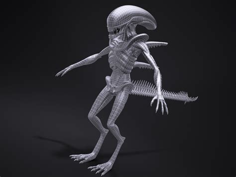 Alien Xenomorph High Detail 3d Model Rigged Cgtrader
