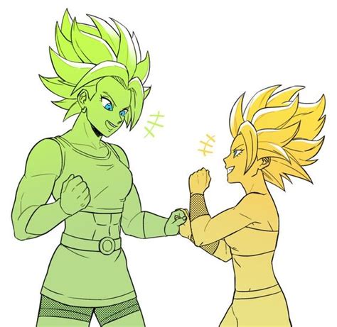 Kale Ssj And Caulifla Ssj Dragon Ball Know Your Meme