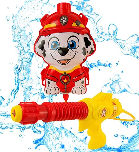 Paw Patrol Marshall Water Blaster Backpack Portable Water Gun With
