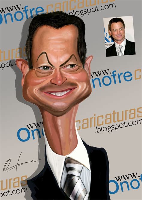 Caricaturas Cartoons By Onofre Alarc N Gary Sinise