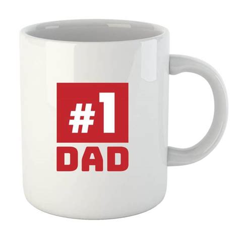 Number 1 Dad Mug Iwoot Uk