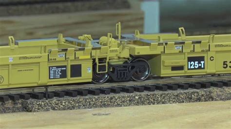 Atlas Masterline Thrall 53 Foot Articulated Well Cars Review And Tips