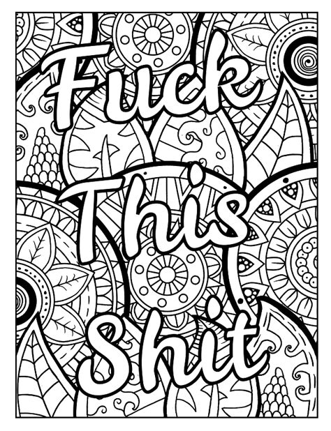 Choose your favorite swear word coloring pages for adults and color it in bright colors. 3 Free Swear Word Coloring Pages. Check out these swear ...