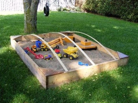 Maybe you would like to learn more about one of these? sandbox idea-cover | Sandbox with lid, Backyard ...
