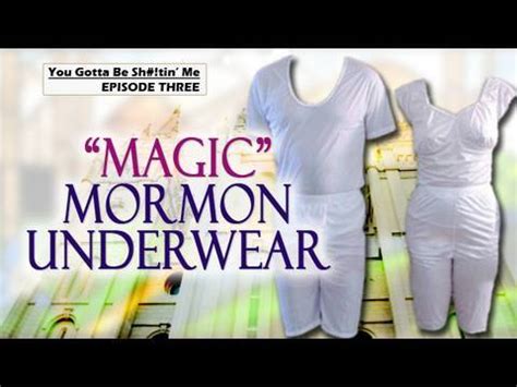 What S The Mormon Magic Underwear Discussfaith Com
