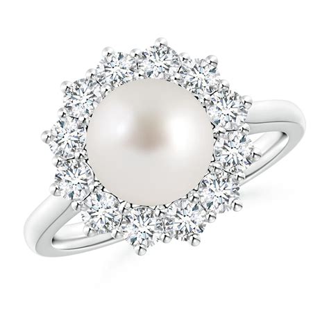 Princess Diana Inspired South Sea Pearl Ring Angara