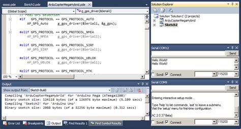 A Complete Arduino Development System For Visual Studio 2008 And 2010