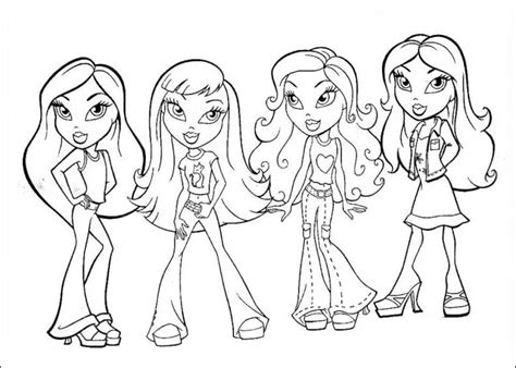 Bratz Coloring Pages Free Printable Coloring Pages For Kids