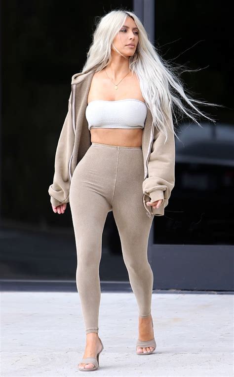 Cozy Chic From Kim Kardashian Wears 9 Yeezy Outfits In One Day E News