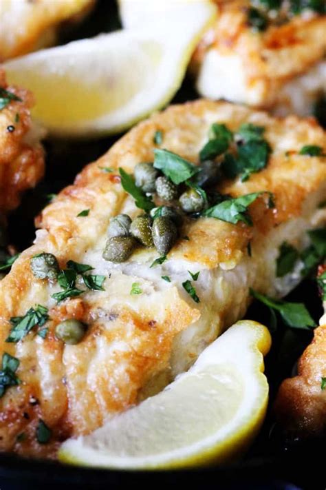 Combine sauce ingredients in a 2 cup. This Pan Fried Cod with Meuniere Sauce comes together in ...