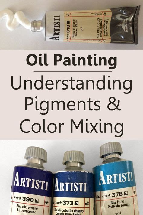How To Mix Oil Paints What Are Pigments And How To Use The Color Wheel