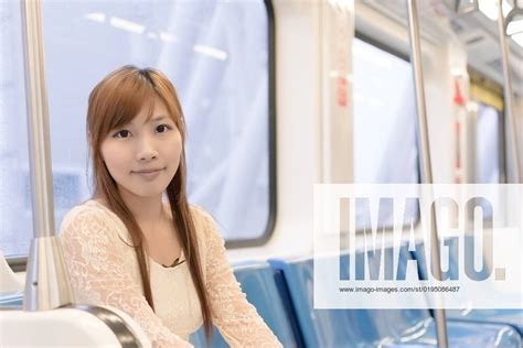 Record Date Not Stated Asian Beauty In Mrt Carriages Taipei Taiwan Model Released 8344494