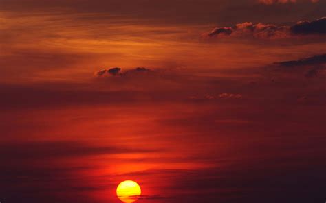 Fire sunset HD desktop wallpaper : Widescreen : High Definition