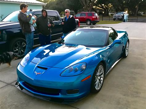 My dad just picked up a 2009 Corvette ZR1 with 6k miles. Thought it was