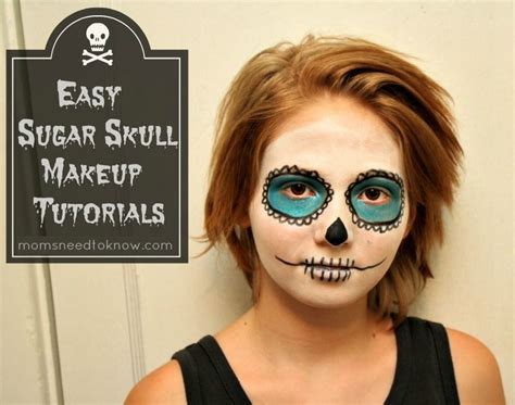 Sugar Skull Makeup Tutorial Halloween Rocks Halloween Make Up
