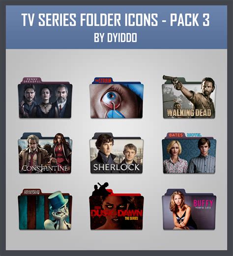 Tv Series Folder Icons Pack 35 By Dyiddo On Deviantart