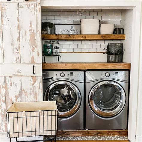 25 Small Laundry Room Ideas That Make Space for Style