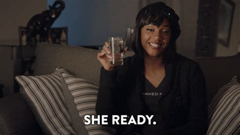 She Ready Tiffany Haddish  By Drunk History Find And Share On Giphy