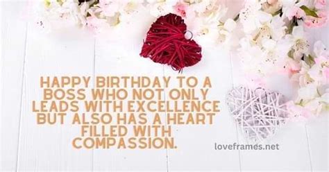 Best Heart Touching Birthday Wishes For Boss