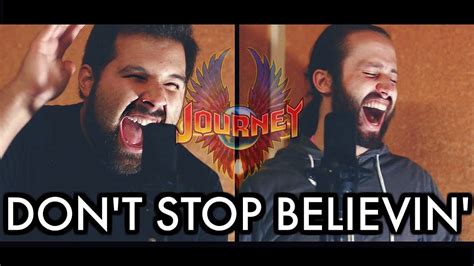 Dont Stop Believin Journey Caleb Hyles And Jonathan Young Metal Cover Dont Stop Believin