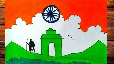 Republic Day Drawing Cultural Diversity Of India Drawing Image Youtube