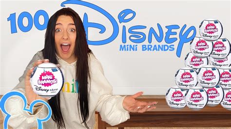 Unboxing 100 New Disney Store Mini Brands Insane Rare Mystery