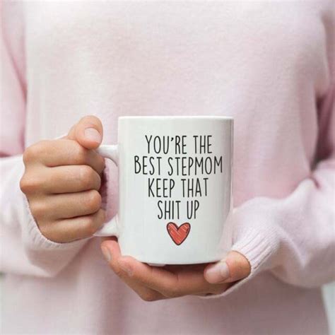 Best Stepmom Mug Stepmom T Stepmom Birthday Mug Mothers Day