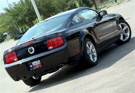 Black 2009 Ford Mustang Gt California Special Coupe