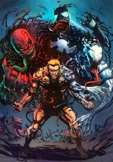 Eddie Brock As Venom Carnage And Anti Venom Marvel Venom Marvel