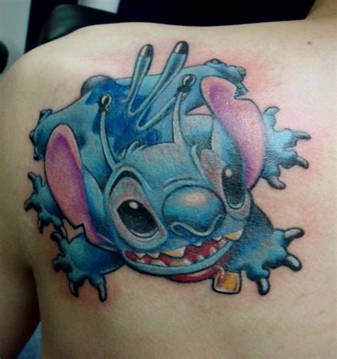 Lilo And Stitch Tattoo By Jessica V Tattoonow
