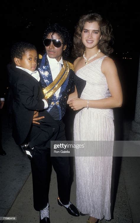 Emmanuel Lewis Michael Jackson And Brooke Shields News Photo Getty